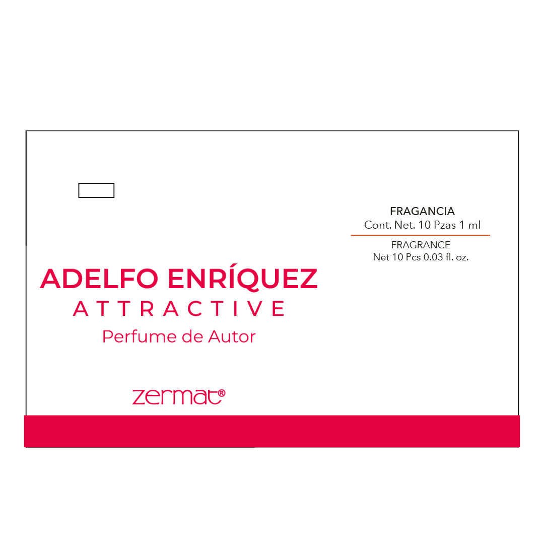 ATRACTIVO de AE Muestra de 1 ml Paquete de 10