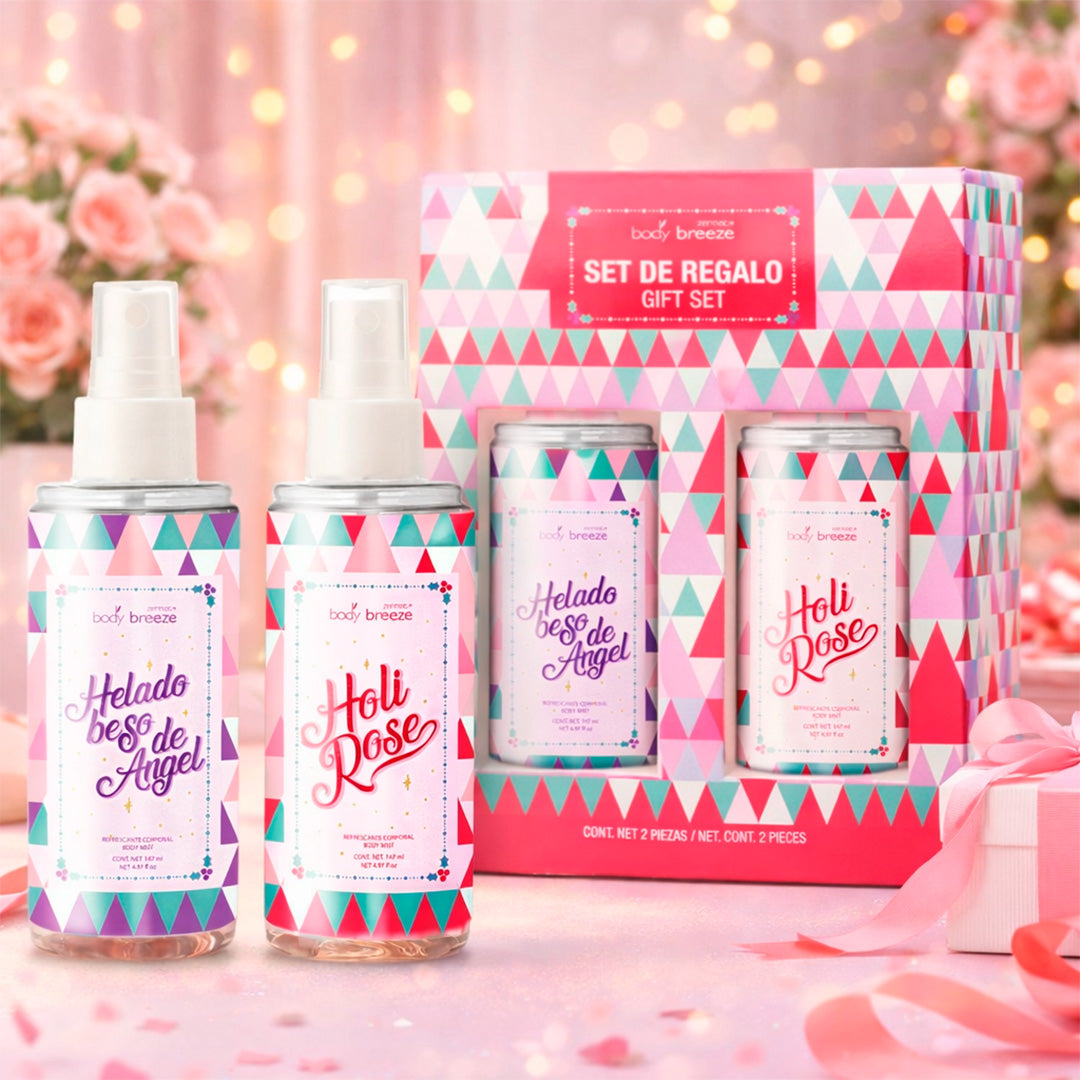 Holi Rose & Beso de Angel Body Mist Gift Set...Final Sale-non Returnable