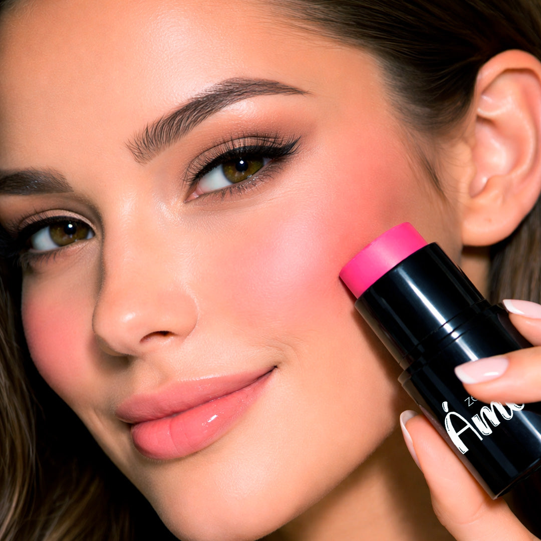 Amate Hot Pink 3 in 1 stick: Cheeks, Lips & Eyelids