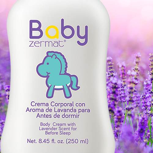 Baby Body Cream With Lavender Scent