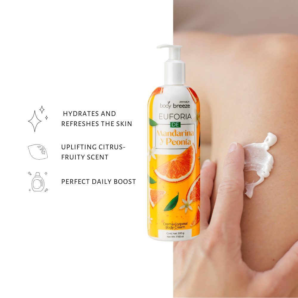 Mandarina & Peonía Body Cream