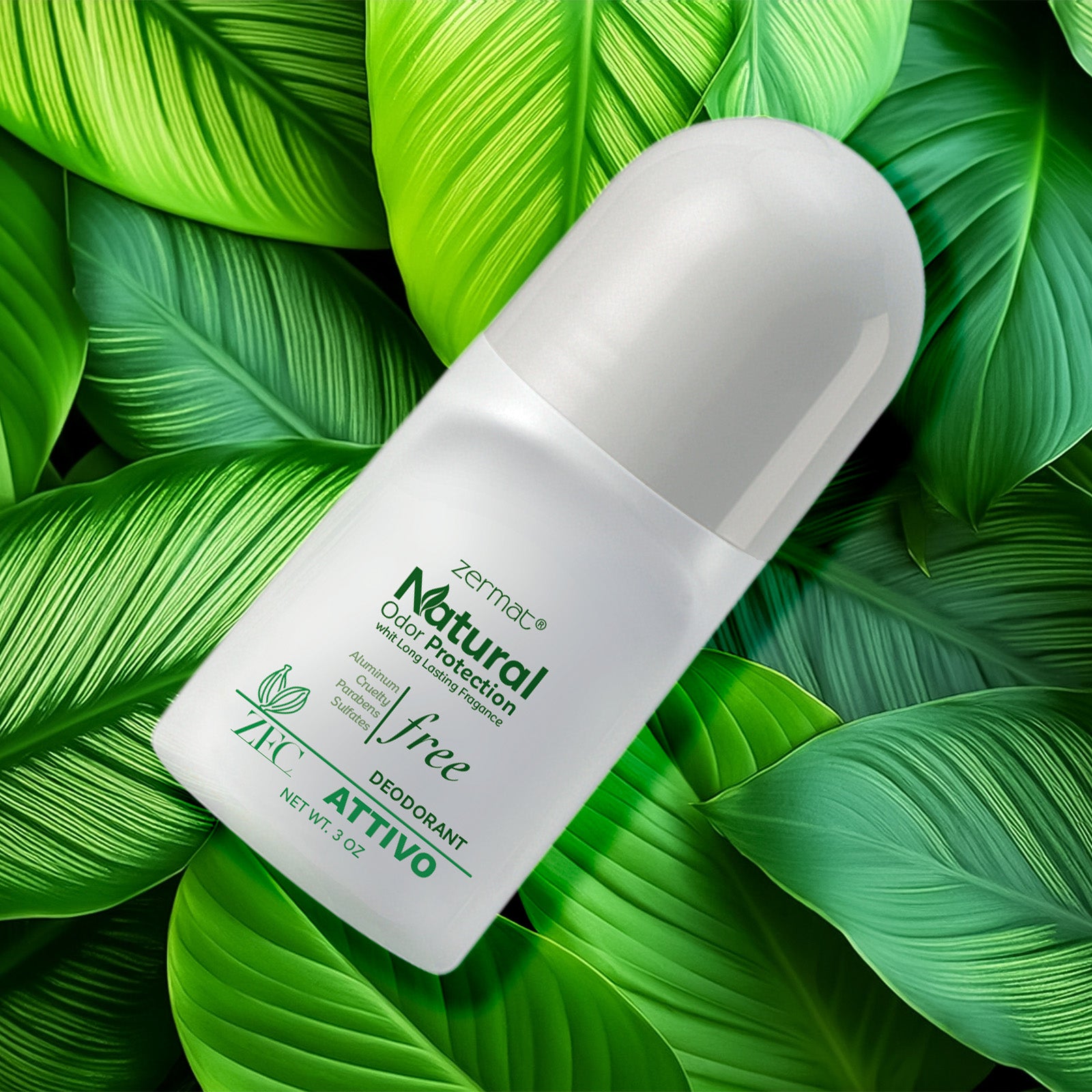 Attivo Natural Deodorant Roll-on Vivaze