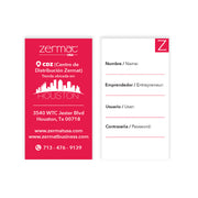 Tarjetas de presentación Zermat 100 pieces