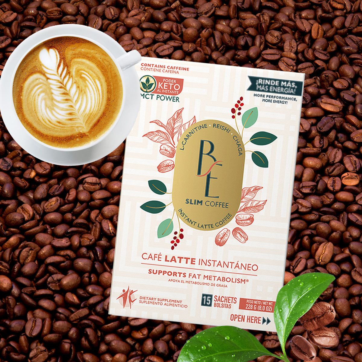Slim Coffee - 15 Sachets – Zermat USA