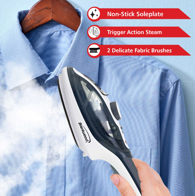 Plancha de Vapor Portátil para Ropa Regalo al Instante