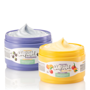 Yogur corporal de mango y mora